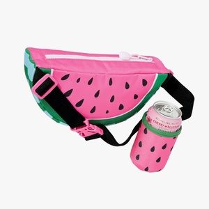 Ulta watermelon fannypack w/can holder (NWT)